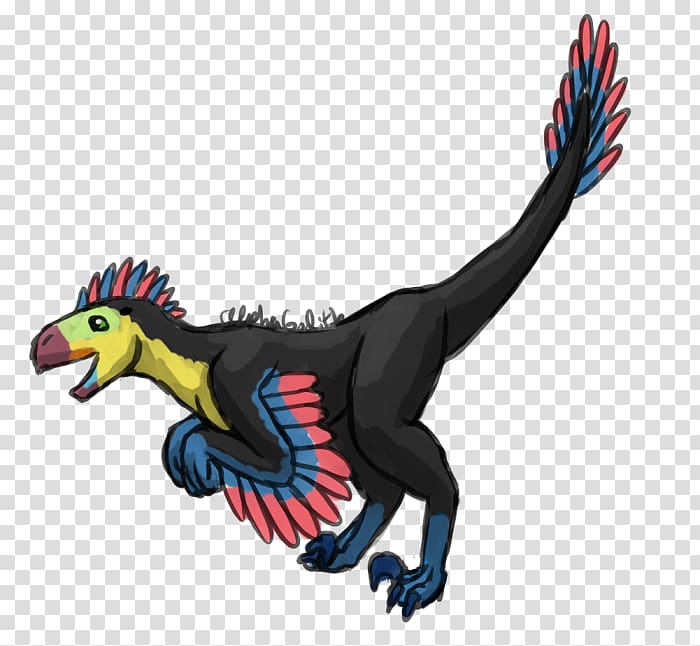 Velociraptor Feather Beak Cartoon, feather transparent background PNG clipart