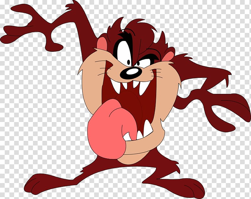 Taz illustration, Tasmanian devil Platypus , Griffin transparent background PNG clipart