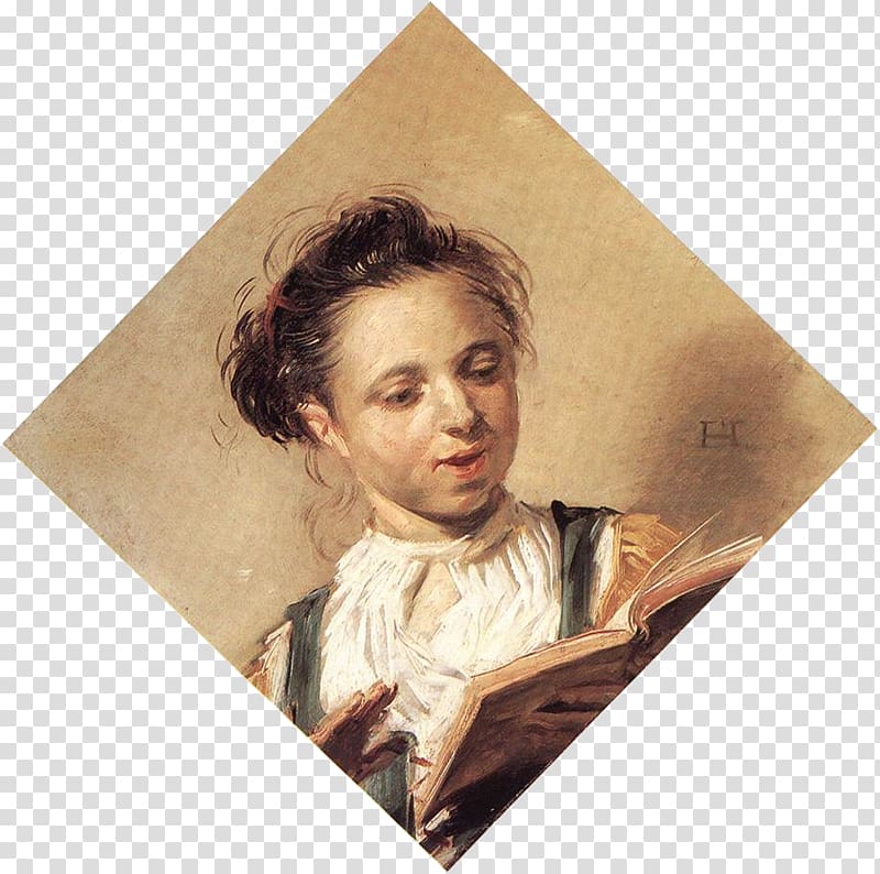 Frans Hals The Gypsy Girl Singing girl Malle Babbe Painting, painting transparent background PNG clipart