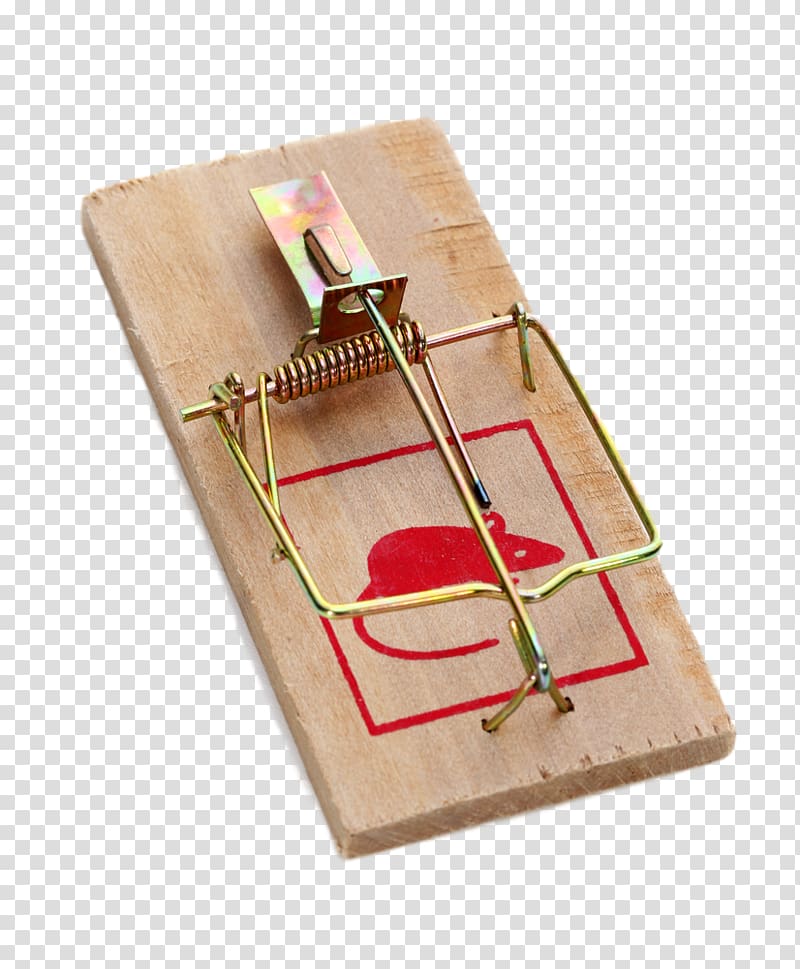 Mousetrap Trapping Rodent, Mouse trap transparent background PNG clipart