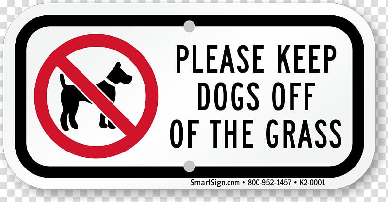 Dog Lawn sign Pet Yard, please keep away transparent background PNG clipart