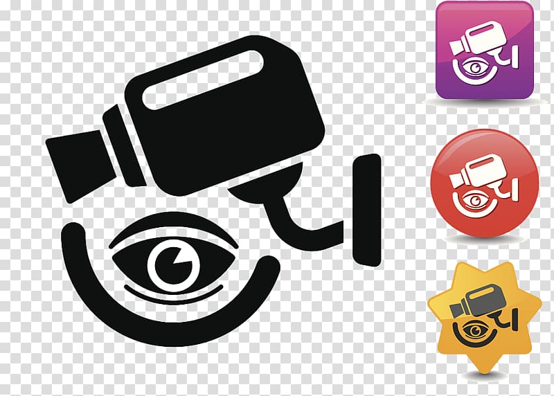 Wireless security camera Icon, Electronic eye camera Icon transparent background PNG clipart
