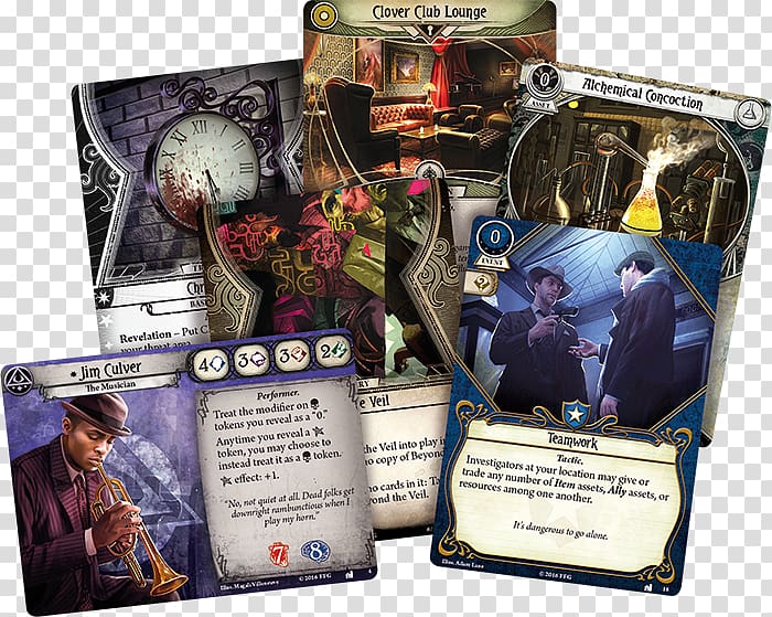 Arkham Horror: The Card Game The Dunwich Horror, others transparent background PNG clipart