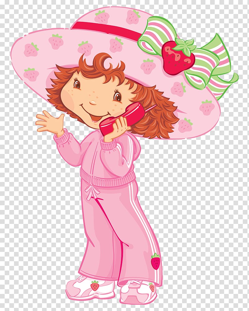 Strawberry Shortcake Strawberry pie Muffin, baby girl transparent background PNG clipart