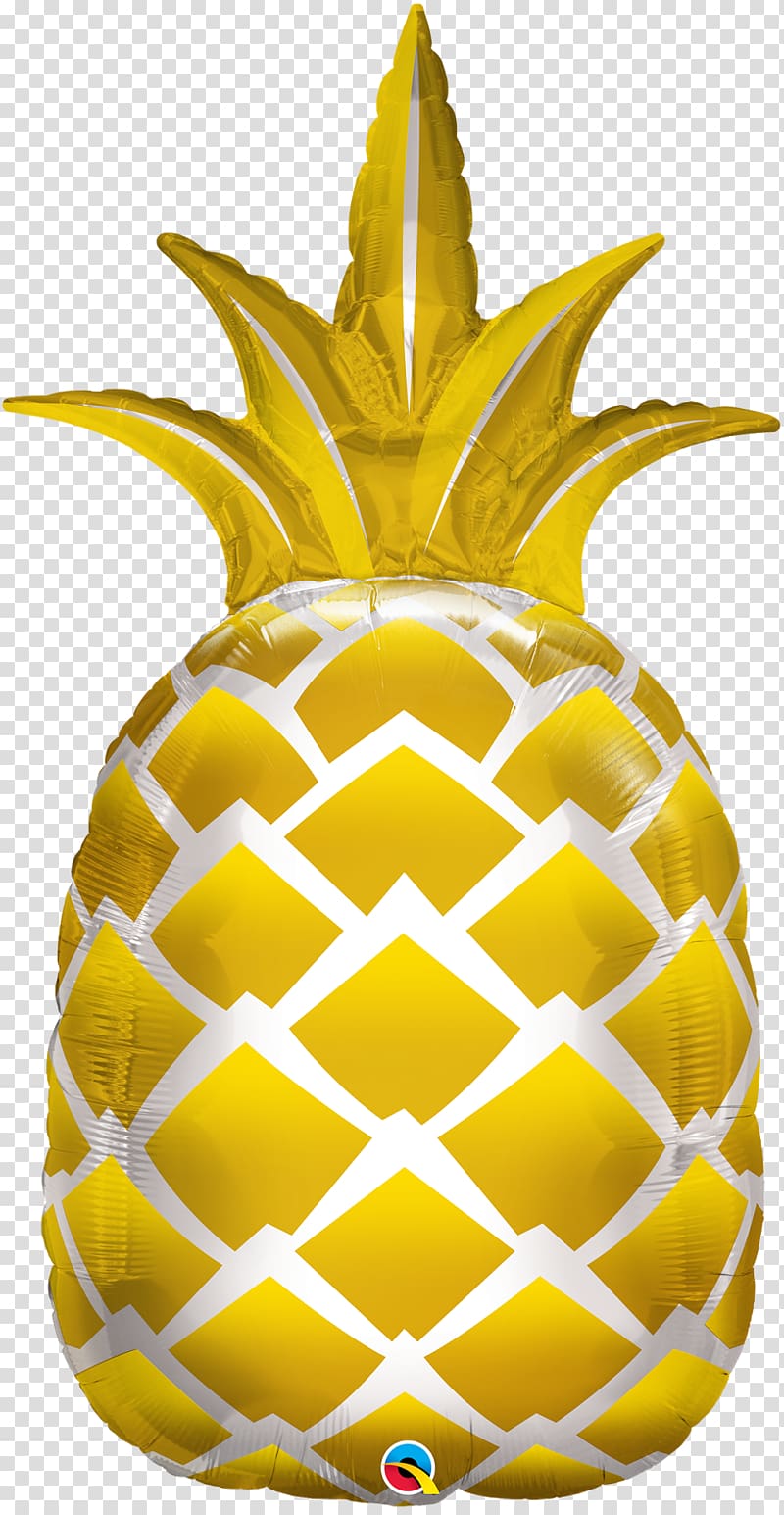 Mylar balloon Party Pineapple Birthday, pinapple transparent background PNG clipart