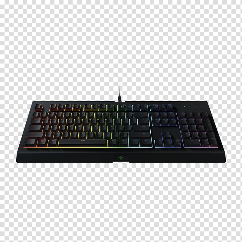 Computer keyboard Razer BlackWidow Chroma V2 Gaming keypad Razer Ornata Chroma, Tager transparent background PNG clipart