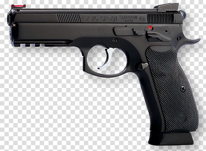 CZ 75 SP-01手枪 Česká zbrojovka Uherský Brod 9×19mm Parabellum Firearm, Smith Wesson Mp transparent background PNG clipart
