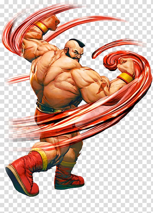 Street Fighter V Street Fighter II: The World Warrior Zangief Ryu M. Bison, Street fighter 5 transparent background PNG clipart
