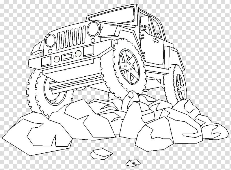 Line art Car Drawing, car transparent background PNG clipart