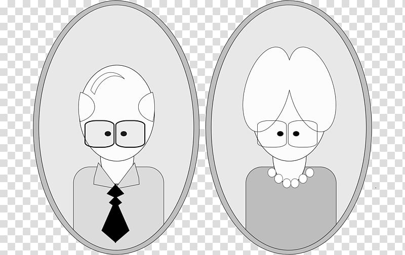 grandparents senior old retirement people grandmother and grandfather  couple love cartoon vector illustration graphic design - Stock Image -  Everypixel