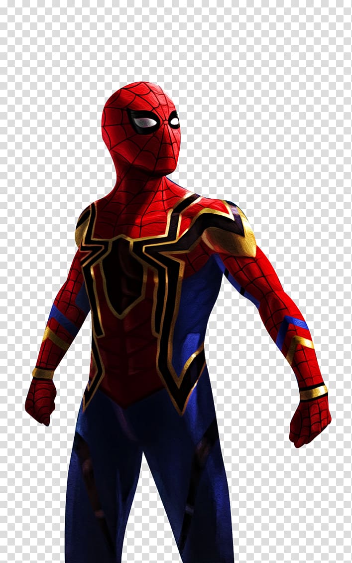 Spider-Man Iron Spider Marvel Cinematic Universe Rendering, iron spiderman transparent background PNG clipart