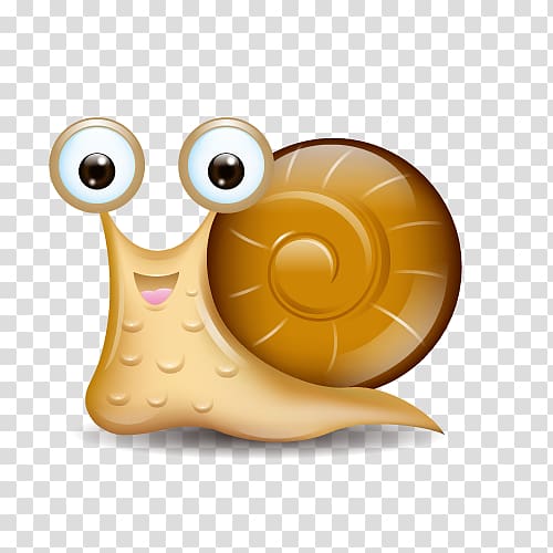 Snail Cartoon Orthogastropoda, Free cartoon snail transparent background PNG clipart