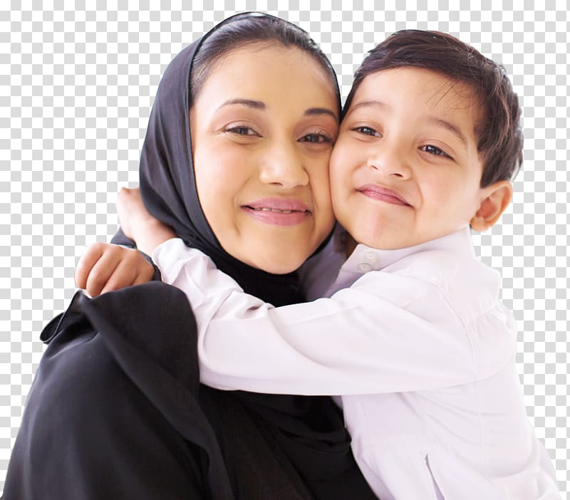 Muslim Islam Mother Child, adult child transparent background PNG clipart