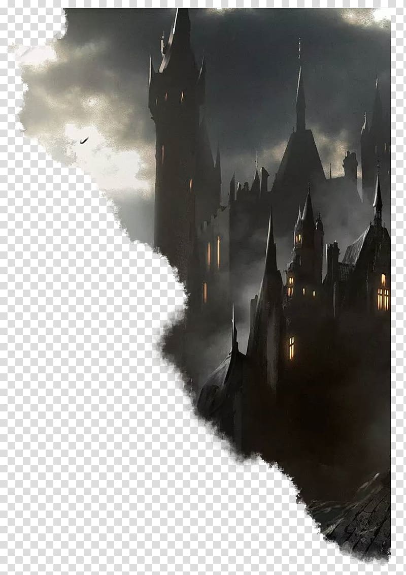 Dark fantasy Dark Souls III Castle Dungeons & Dragons, Castle transparent background PNG clipart