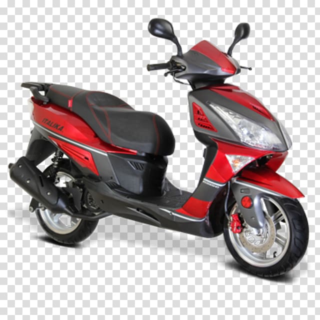 Scooter Car Yamaha Motor Company Italika Motorcycle, scooter transparent background PNG clipart