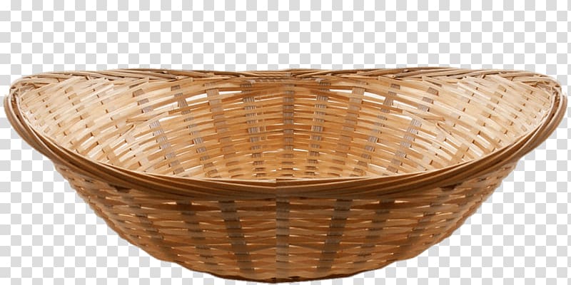 round brown wicker basket, Fruit Basket transparent background PNG clipart