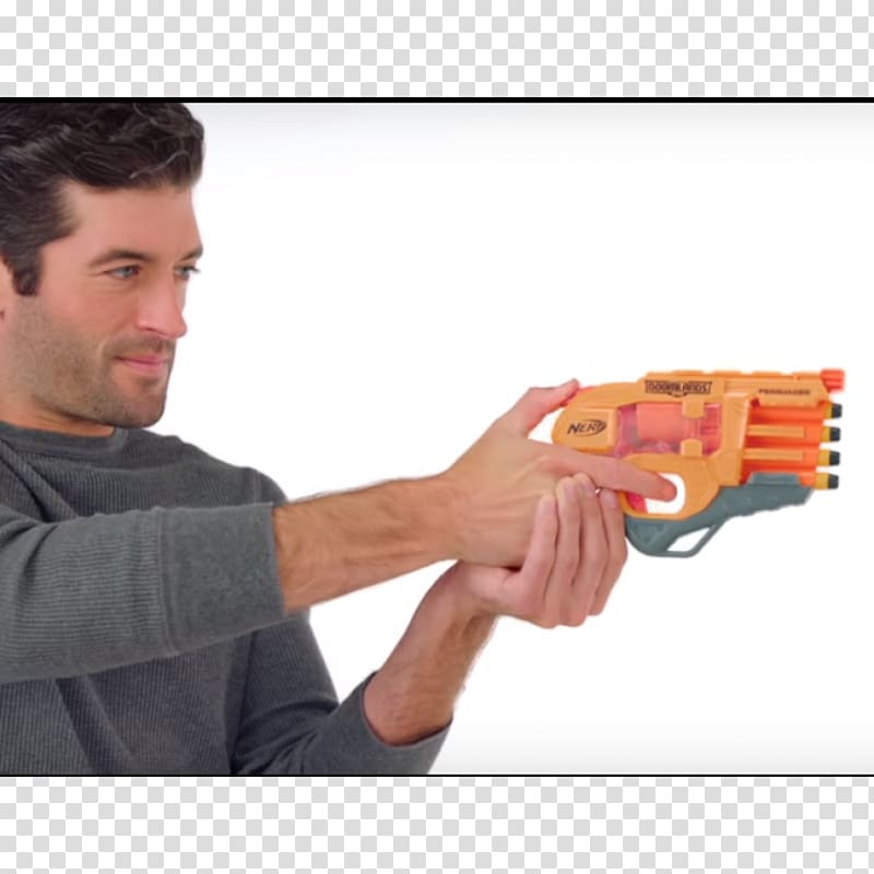 Nerf Raygun Hasbro Firearm Weapon, Doom transparent background PNG clipart