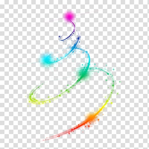spiral multicolored , Light , Colorful spiral band of light transparent background PNG clipart
