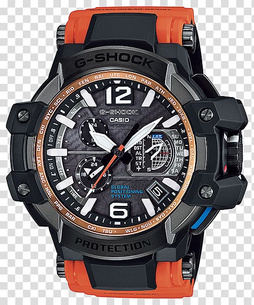 Master of G G-Shock Watch Casio Wave Ceptor, watch transparent background PNG clipart