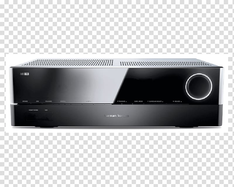 AV receiver Harman Kardon AVR 1710S Harman Kardon AVR 1510 Home Theater Systems, unagi transparent background PNG clipart