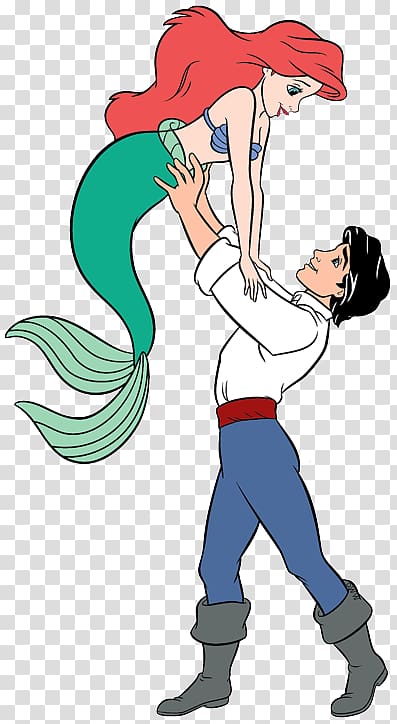 Ariel The Prince The Little Mermaid Melody, Prince Eric transparent background PNG clipart
