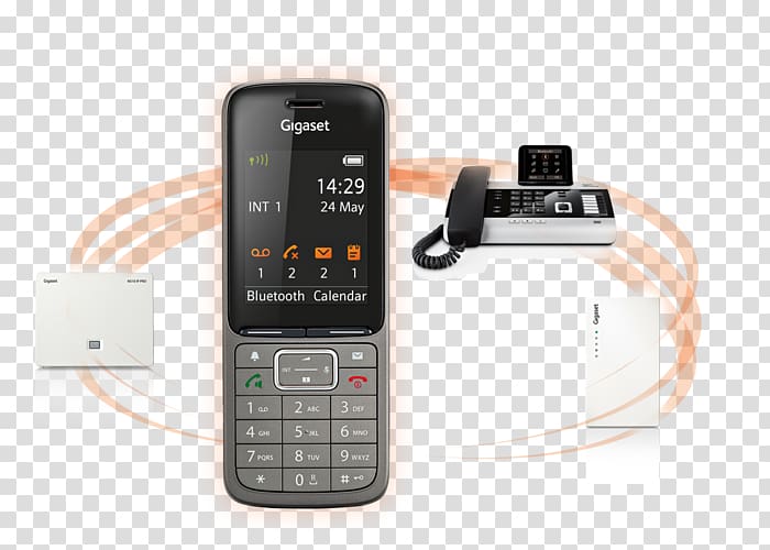 Feature phone Mobile Phones Gigaset Communications Cordless telephone, others transparent background PNG clipart
