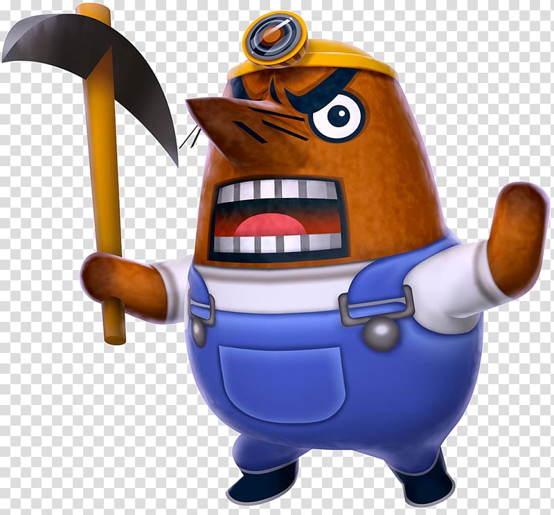 Animal Crossing: New Leaf Animal Crossing: City Folk Animal Crossing: Pocket Camp Mr. Resetti, Mr transparent background PNG clipart