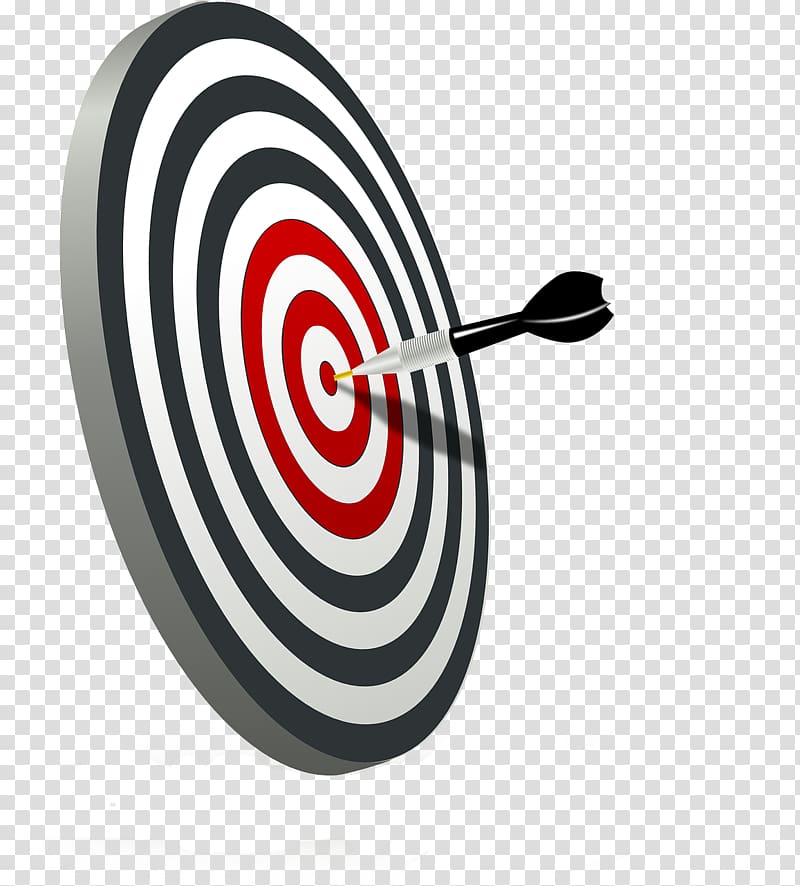 Darts Bullseye Game Arrow Shooting target, Retargeting transparent background PNG clipart