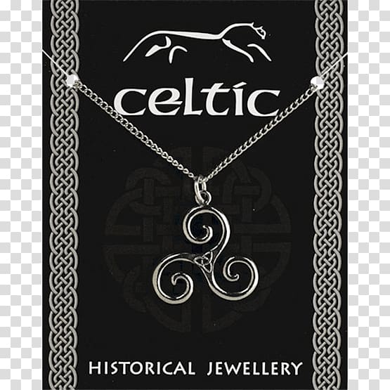 Charms & Pendants Necklace Celts Triskelion Islamic interlace patterns, necklace transparent background PNG clipart