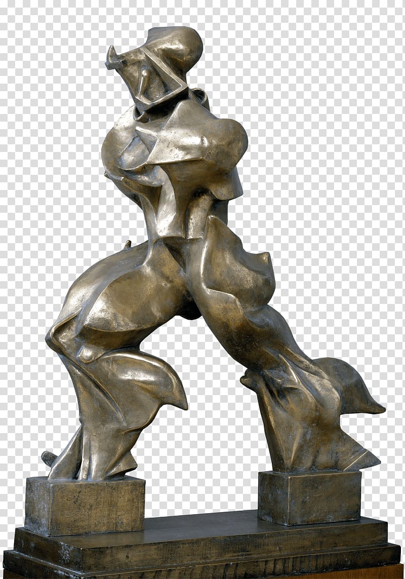 Unique Forms of Continuity in Space Manifesto of Futurism Sculpture Art Statue, others transparent background PNG clipart