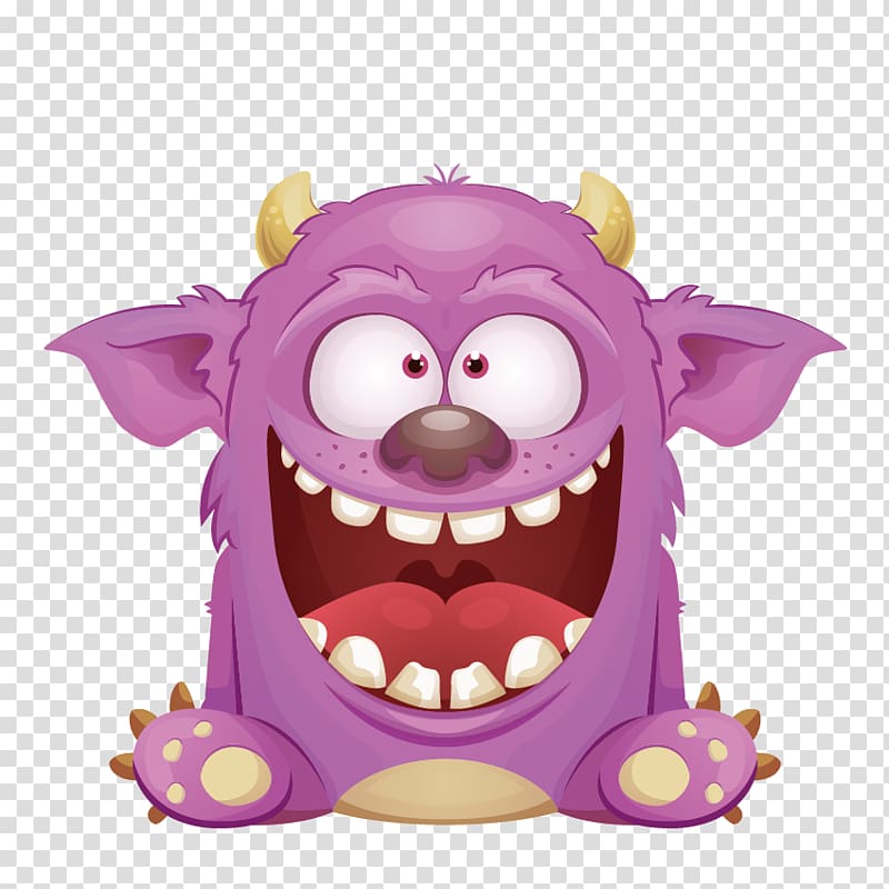 red monster clipart
