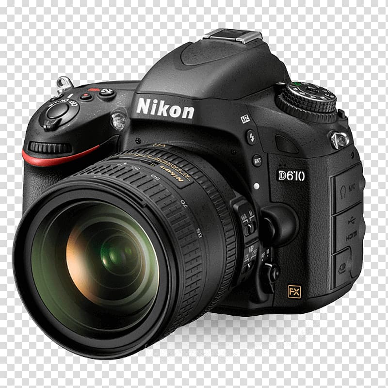 Nikon D600 Nikon Digital SLR Camera D610 24-85 VR Lens Kit D610LK24-85 Full-frame digital SLR , holiday sale transparent background PNG clipart