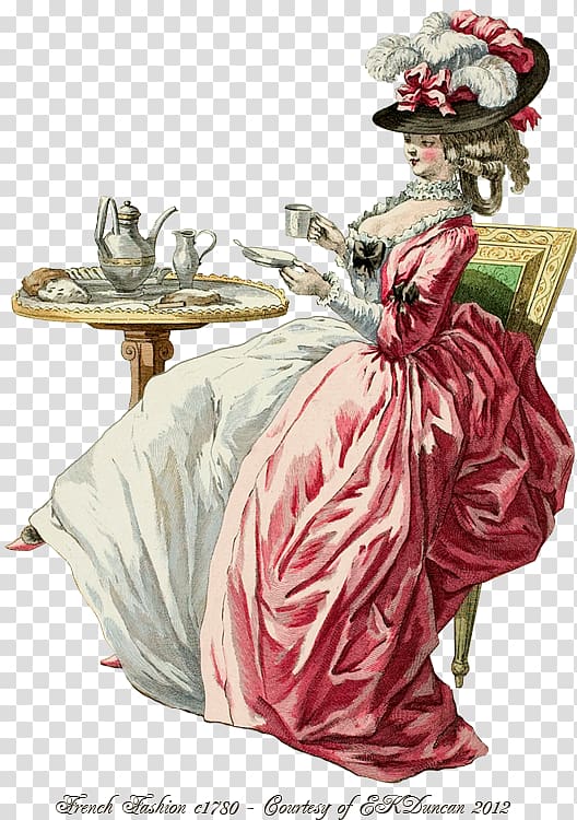 18th century Galerie des Modes et Costumes Français Bergère hat, Hat transparent background PNG clipart