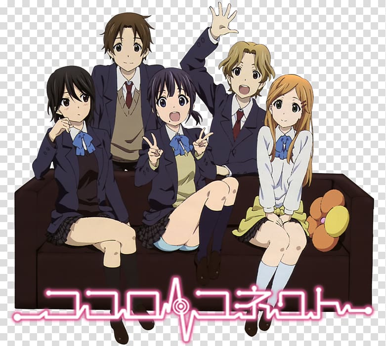 Kokoro Connect Anime Silver Link Desktop , connect transparent background PNG clipart