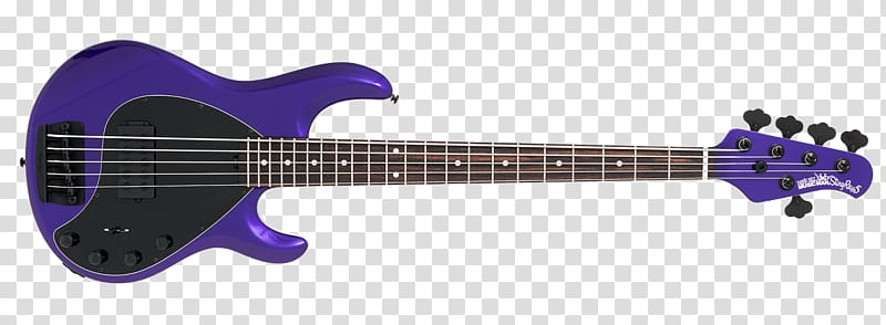 Music Man StingRay 5 Bass guitar Double bass, Bass Guitar transparent background PNG clipart