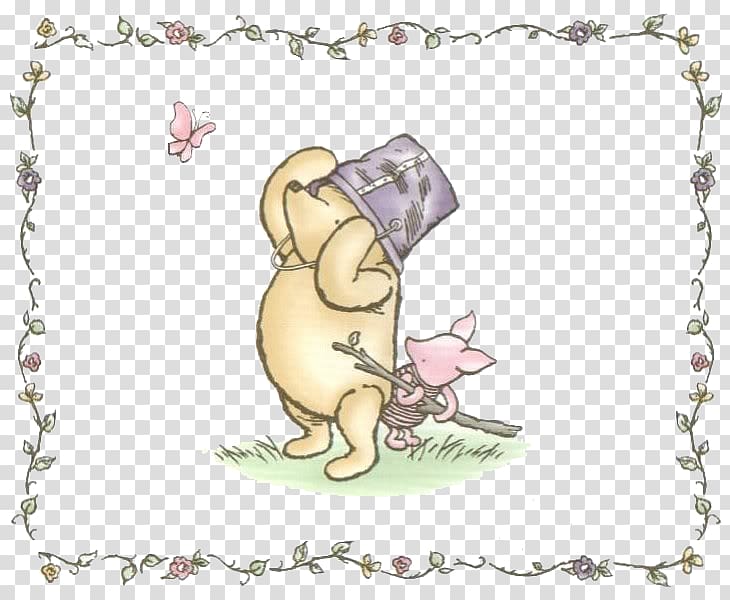 Winnie the Pooh Eeyore Quotation Piglet The Pooh story book, winnie the pooh transparent background PNG clipart