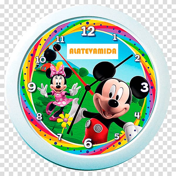 Minnie Mouse Dance Recreation Clock, minnie mouse transparent background PNG clipart