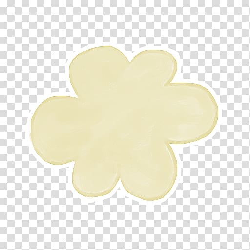 yellow flower illustration, petal, Cloud transparent background PNG clipart