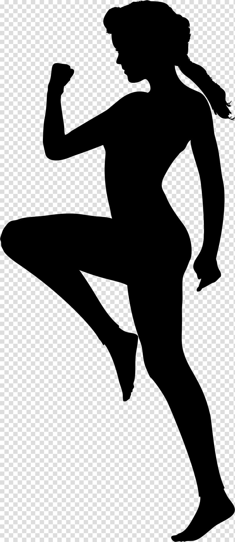 Physical exercise Woman Silhouette Physical fitness , SILUET transparent background PNG clipart