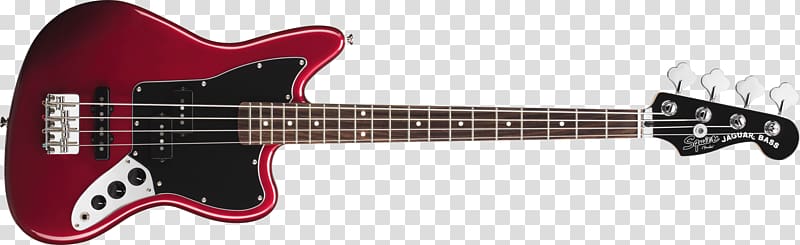 Fender Jaguar Bass Fender Precision Bass Bass guitar Fender Jazz Bass, rosewood transparent background PNG clipart