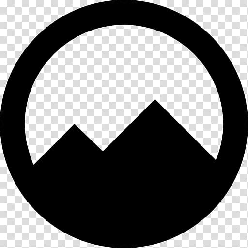 Computer Icons Mountain Circle, mountain transparent background PNG clipart