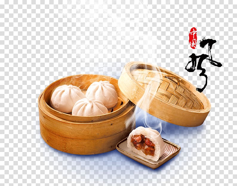 Baozi Shengjian mantou Xiaolongbao Barbecue Hot pot, bun transparent background PNG clipart