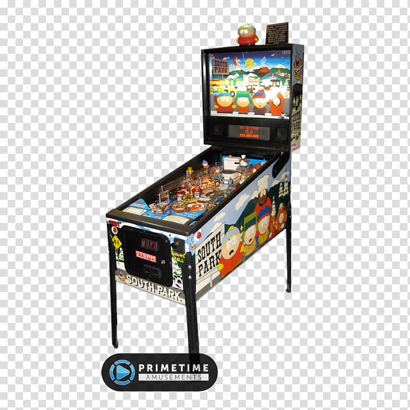 Pinball Arcade game South Park Slot machine Stern, others transparent background PNG clipart