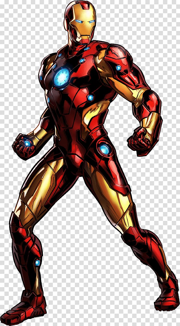 Iron Man illustration, Marvel: Avengers Alliance Marvel Ultimate Alliance 2 Iron Man Captain America Spider-Man, ironman transparent background PNG clipart