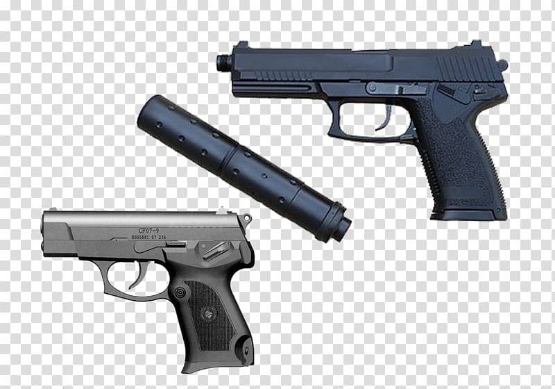 Heckler & Koch Mark 23 Pistol Heckler & Koch HK45 Heckler & Koch USP, Guns and ammunition transparent background PNG clipart