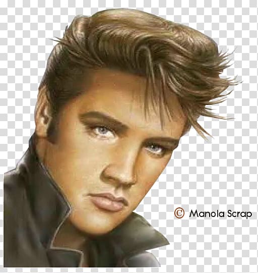 Elvis Presley Drawing Portrait Painting Singer, painting transparent background PNG clipart