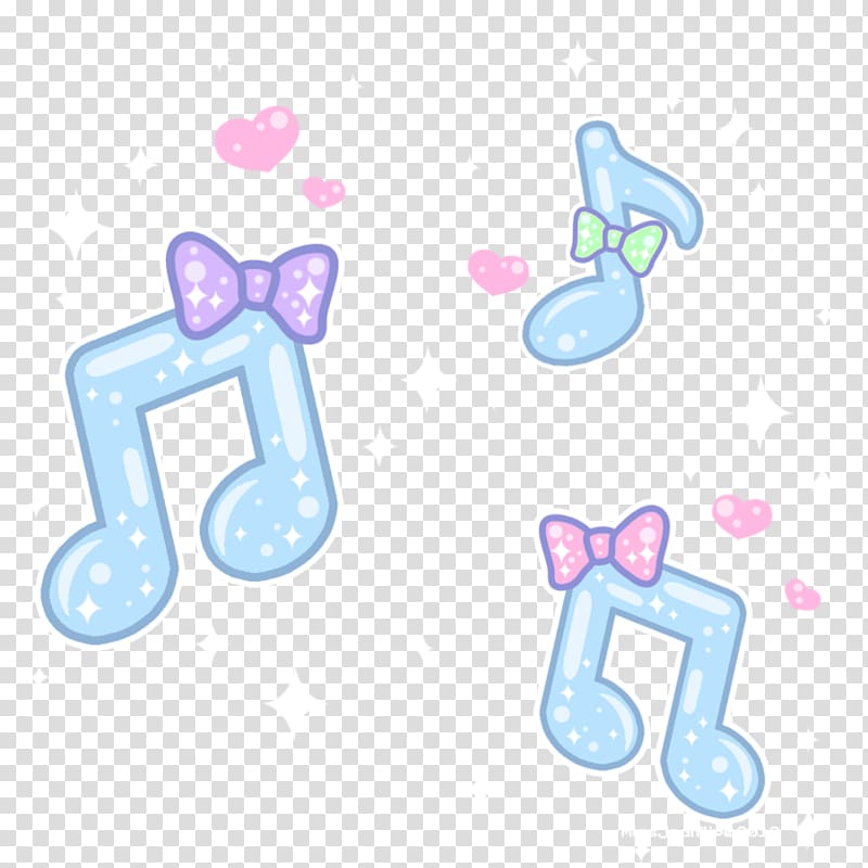 blue and multicolored musical notes with heart illustration, Musical note Musical notation Drawing, Cute cartoon musical notation transparent background PNG clipart