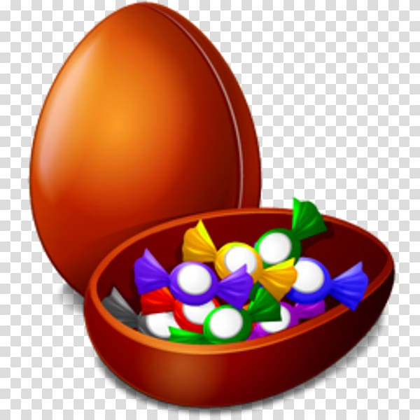 Easter egg Easter Bunny Chocolate truffle, colorful eggs transparent  background PNG clipart