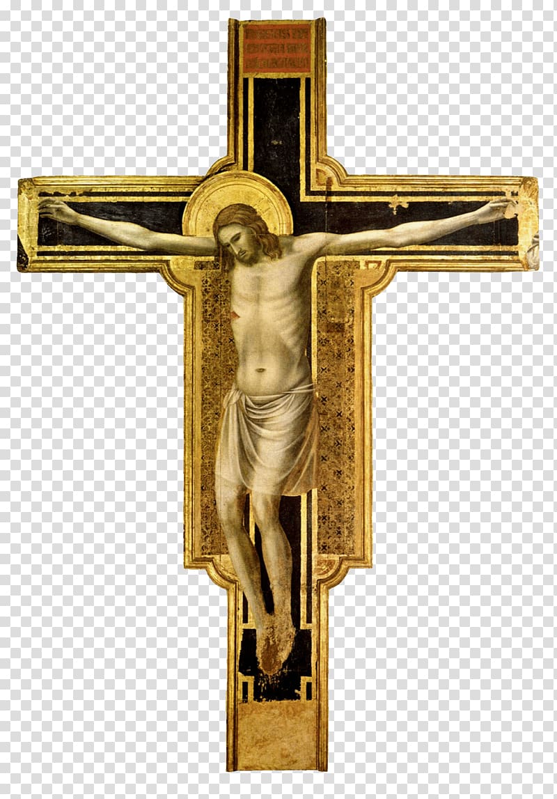 Rimini Crucifix The Louvre Crucifix Tempio Malatestiano Crucifixion, Crucifixion transparent background PNG clipart