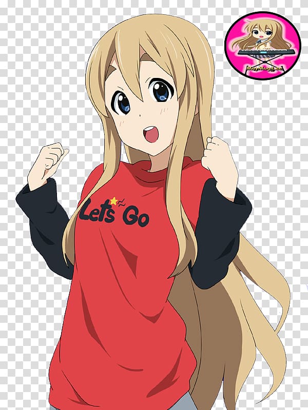 Tsumugi Kotobuki Mio Akiyama Ritsu Tainaka Azusa Nakano Yui Hirasawa, Anime transparent background PNG clipart